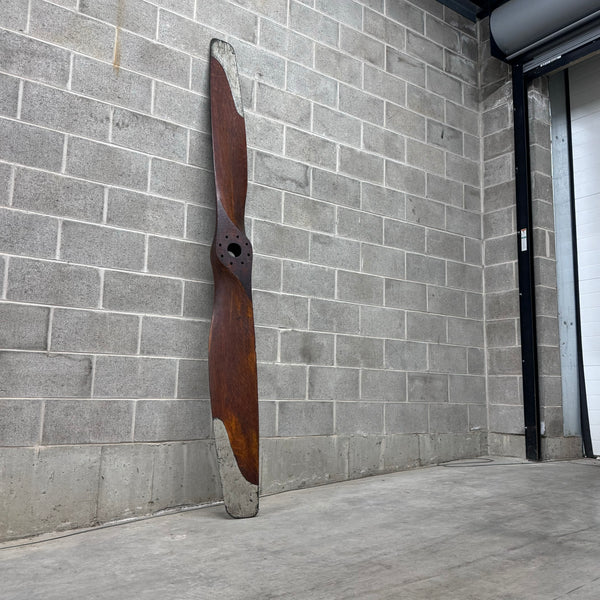 1916-1918 99" WWI Paragon Standard J-1 Hall Scott A-7a Wooden Airplane Propeller