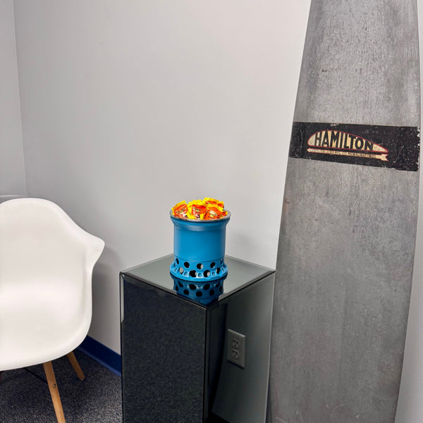 1950's Wright J65 Jet Engine A-4 Skyhawk Nozzle Stabilizer 24oz Candy Bowl