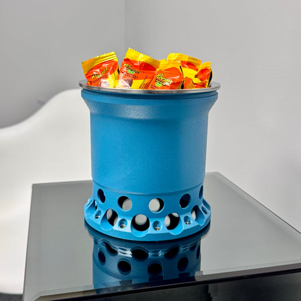 1950's Wright J65 Jet Engine A-4 Skyhawk Nozzle Stabilizer 24oz Candy Bowl