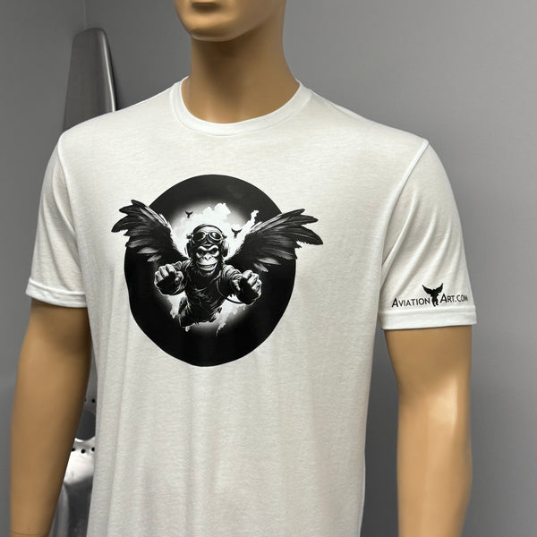 Flying Monkey Squadron War Mission Aviator Pilot T-Shirt