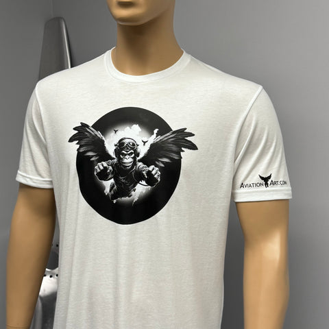 Flying Monkey Squadron War Mission Aviator Pilot T-Shirt