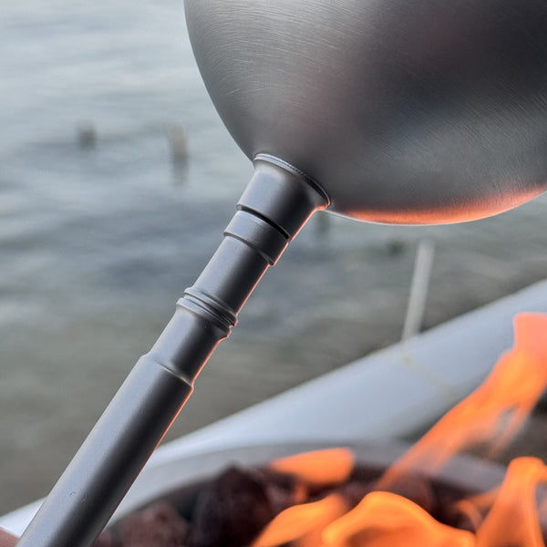 P-51 Mustang Engine Valve Wine Glass Goblet w/ Authentic 1940’s Packard Merlin Intake Stem