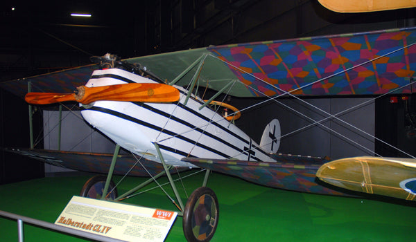 1915-1917 WWI Niendorf Luckenwalde Halberstadt CL IV German Wooden Airplane Propeller