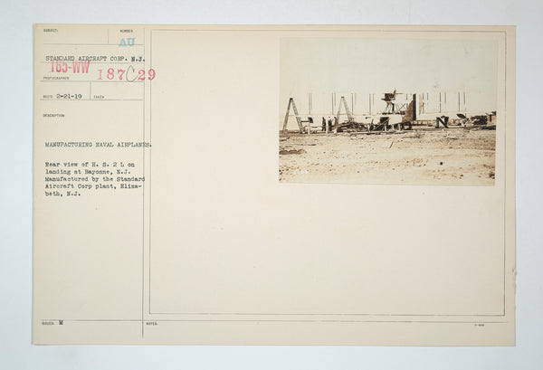 104" Curtiss HS-2L US NAVY World War 1 Flying Boat Wooden Airplane Propeller