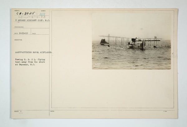 104" Curtiss HS-2L US NAVY World War 1 Flying Boat Wooden Airplane Propeller