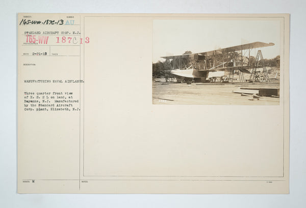 104" Curtiss HS-2L US NAVY World War 1 Flying Boat Wooden Airplane Propeller