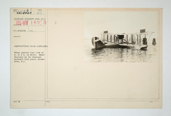 104" Curtiss HS-2L US NAVY WWI Flying Boat Wooden Airplane Propeller