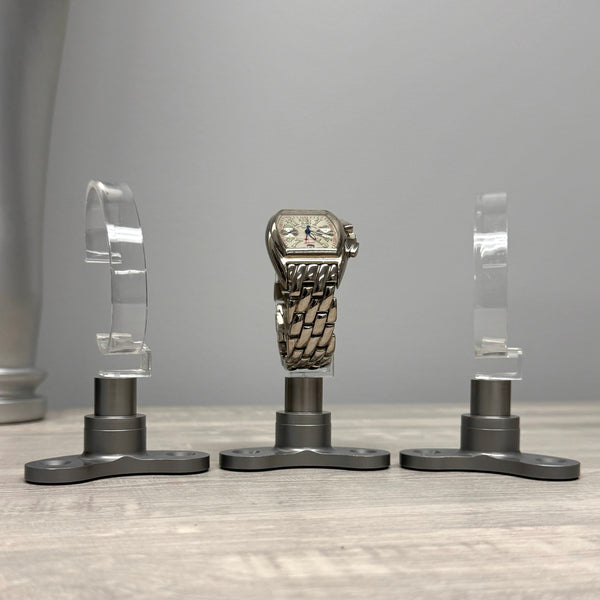 Pilatus PC-12 Propeller Blade Pitch Change Knob Bracket Metal Watch Display Stand