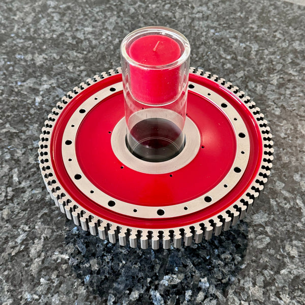 Multifunctional GE J85 Northrop T-38 Talon Jet Engine Turbine Disk Candle Centerpiece Plant Stand