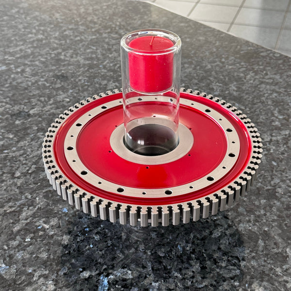 Multifunctional GE J85 Northrop T-38 Talon Jet Engine Turbine Disk Candle Centerpiece Plant Stand