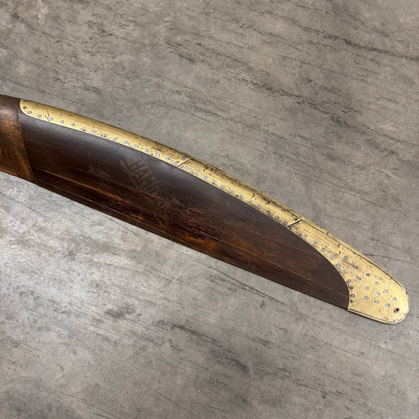 102” 1920’s HAMILTON AERO Scimitar Curtiss OX-5 Engine Wooden Airplane Propeller