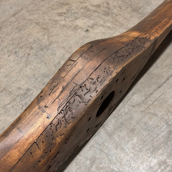 102” 1920’s HAMILTON AERO Scimitar Curtiss OX-5 Engine Wooden Airplane Propeller