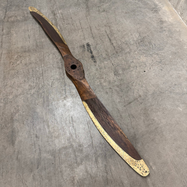 102” 1920’s HAMILTON AERO Scimitar Curtiss OX-5 Engine Wooden Airplane Propeller