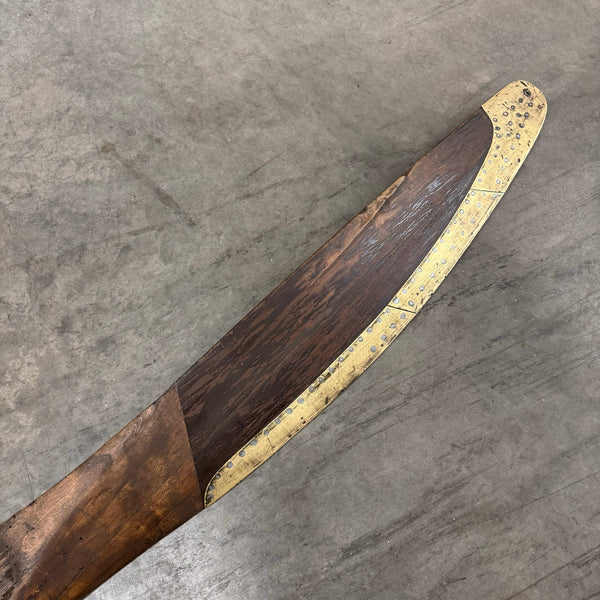 102” 1920’s HAMILTON AERO Scimitar Curtiss OX-5 Engine Wooden Airplane Propeller