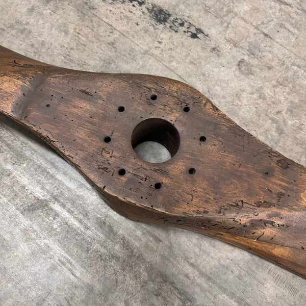 102” 1920’s HAMILTON AERO Scimitar Curtiss OX-5 Engine Wooden Airplane Propeller