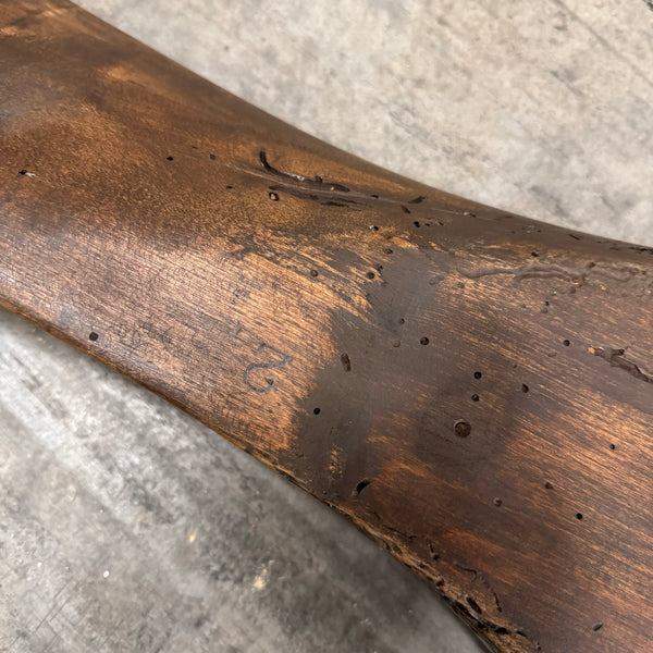 102” 1920’s HAMILTON AERO Scimitar Curtiss OX-5 Engine Wooden Airplane Propeller