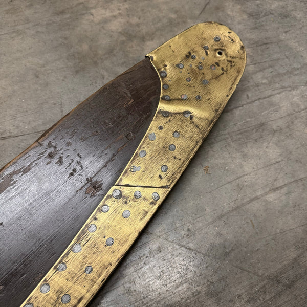 102” 1920’s HAMILTON AERO Scimitar Curtiss OX-5 Engine Wooden Airplane Propeller