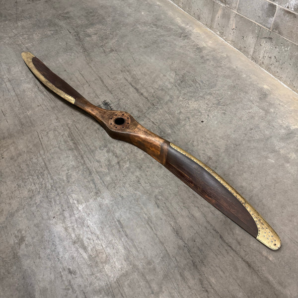 102” 1920’s HAMILTON AERO Scimitar Curtiss OX-5 Engine Wooden Airplane Propeller