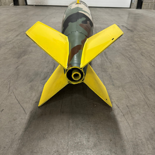 Vintage 7-1/2 FT B-52 Stratofortress MK-87 500LB Practice Bomb