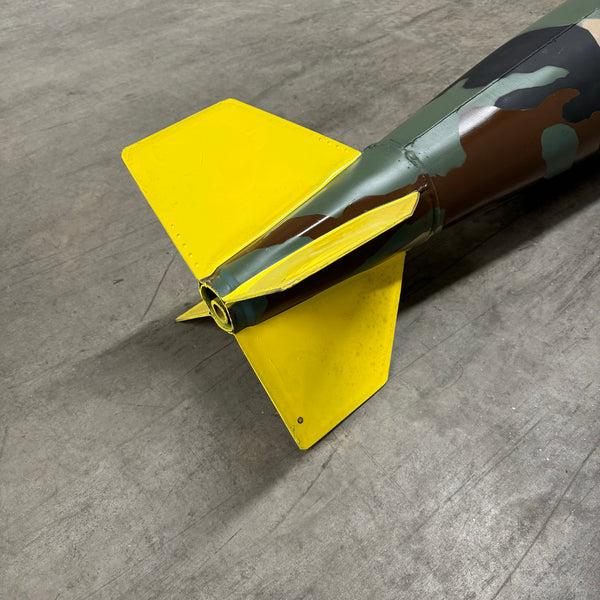 Vintage 7-1/2 FT B-52 Stratofortress MK-87 500LB Practice Bomb
