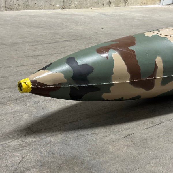 Vintage 7-1/2 FT B-52 Stratofortress MK-87 500LB Practice Bomb