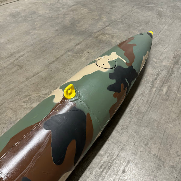 Vintage 7-1/2 FT B-52 Stratofortress MK-87 500LB Practice Bomb