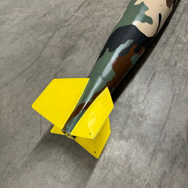Vintage 7-1/2 FT B-52 Stratofortress MK-87 500LB Practice Bomb