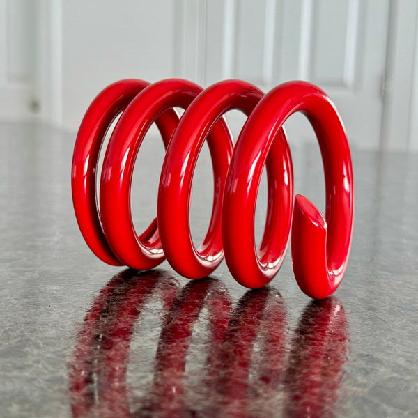 Spring Powder Coated Aviation Art Modern Mid Century Pencil Pen Holder (3-3/4 Inches)