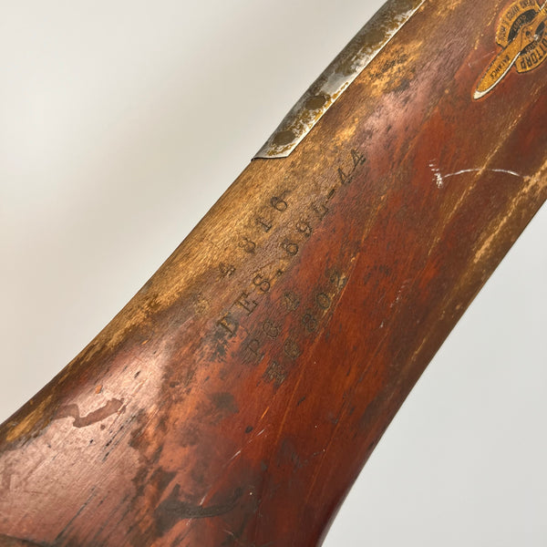 1930's 69" Flottorp Taylorcraft BT65 69L-44 Wooden Airplane Propeller