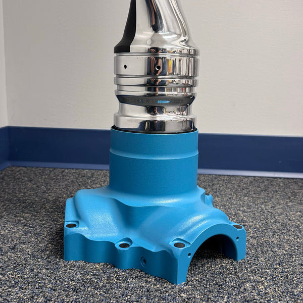 60" MQ-9 Reaper Drone USAF Mirror Polished | Painted Propeller Blade w/ Base