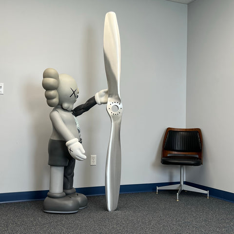 1929 De Havilland DH 60G Gipsy Moth Fairey Reed Twisted Duralumin Airplane Propeller