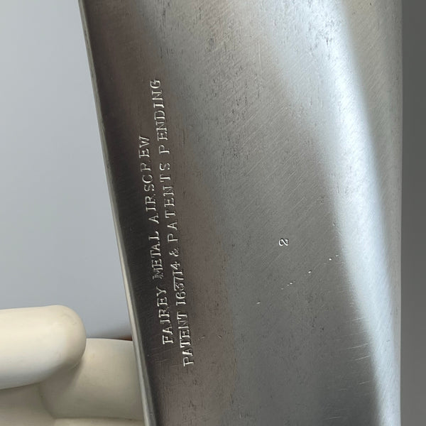 1929 De Havilland DH 60G Gipsy Moth Fairey Reed Twisted Duralumin Airplane Propeller