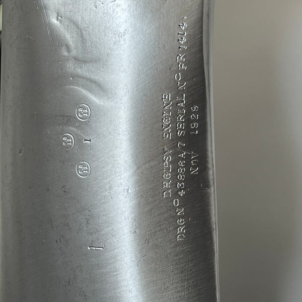 1929 De Havilland DH 60G Gipsy Moth Fairey Reed Twisted Duralumin Airplane Propeller