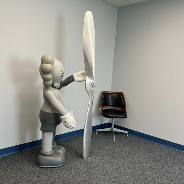 1929 De Havilland DH 60G Gipsy Moth Fairey Reed Twisted Duralumin Airplane Propeller