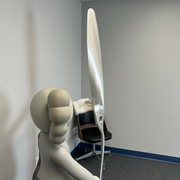 1929 De Havilland DH 60G Gipsy Moth Fairey Reed Twisted Duralumin Airplane Propeller