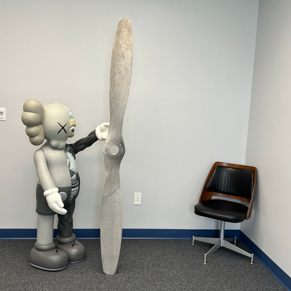 1929 De Havilland DH 60G Gipsy Moth Fairey Reed Twisted Duralumin Airplane Propeller