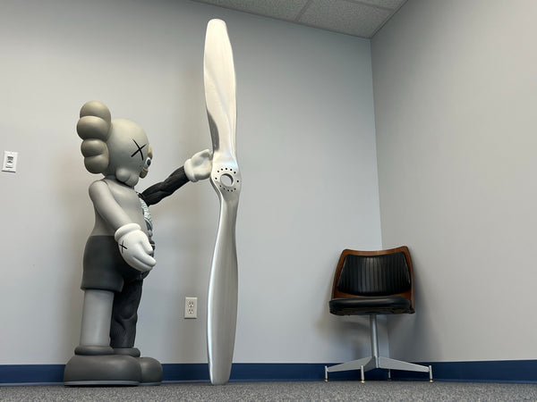 1929 De Havilland DH 60G Gipsy Moth Fairey Reed Twisted Duralumin Airplane Propeller