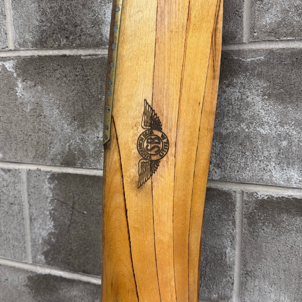 1940s Sensenich Bros 74FK49 Cessna 140 Wood Airplane Propeller w/ Laser Logos