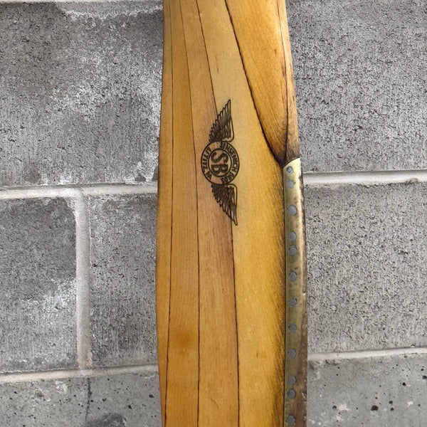 1940s Sensenich Bros 74FK49 Cessna 140 Wood Airplane Propeller w/ Laser Logos