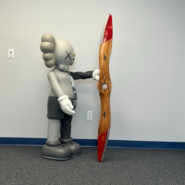 1930's 62" Sensenich Brothers Taylor Piper Cub Scimitar Wooden Airplane Propeller