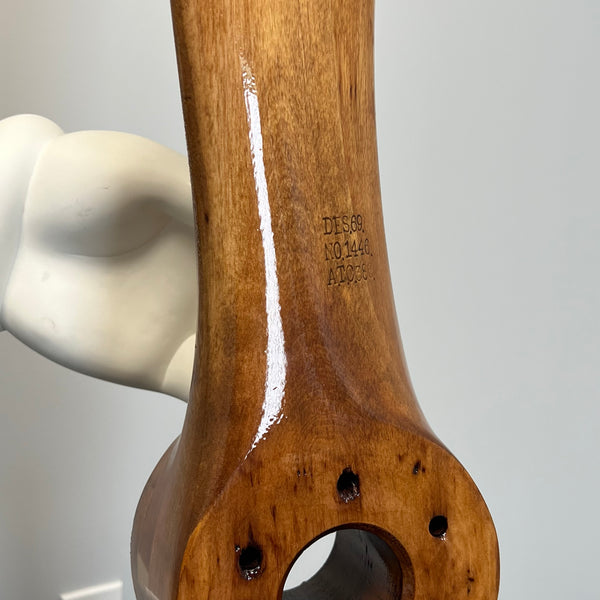 1930's 62" Sensenich Brothers Taylor Piper Cub Scimitar Wooden Airplane Propeller