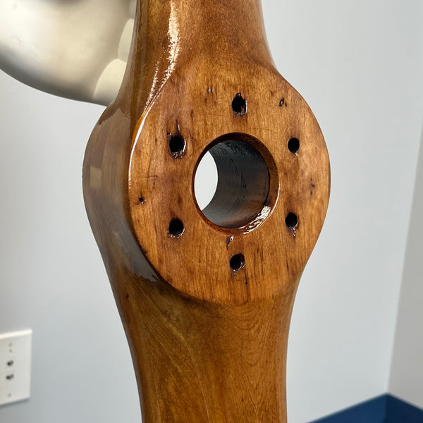 1930's 62" Sensenich Brothers Taylor Piper Cub Scimitar Wooden Airplane Propeller