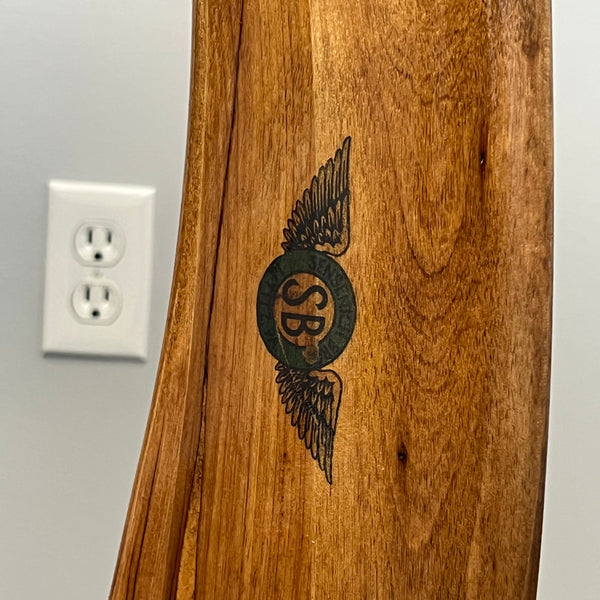 1930's 62" Sensenich Brothers Taylor Piper Cub Scimitar Wooden Airplane Propeller