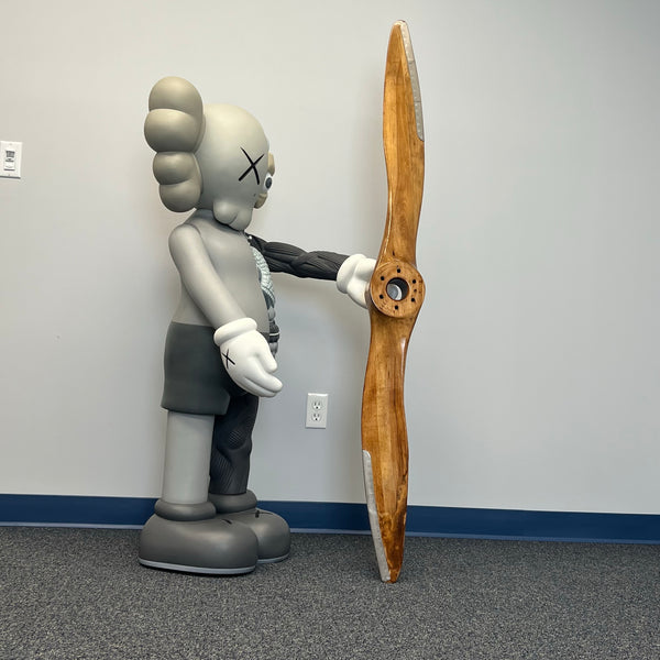 1930's 62" Sensenich Brothers Taylor Piper Cub Scimitar Wooden Airplane Propeller