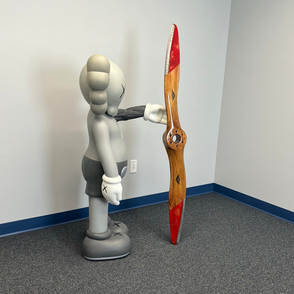 1930's 62" Sensenich Brothers Taylor Piper Cub Scimitar Wooden Airplane Propeller