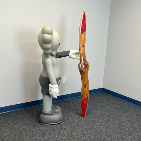 1930's 62" Sensenich Brothers Taylor Piper Cub Scimitar Wooden Airplane Propeller