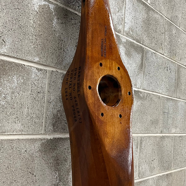 1940s WWII Fairchild UC-61K Forwarder 86" Hartzell Wooden Airplane Propeller