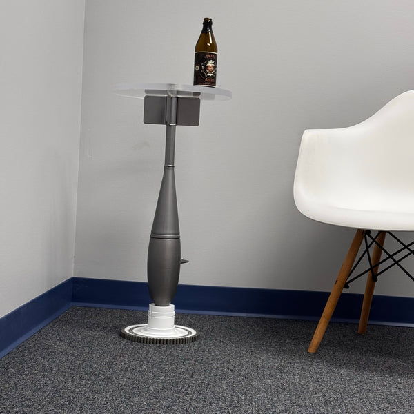 MK-76 Grumman F-14 Tomcat Screaming Eagles Navy Fighter Practice Bomb Martini Side Table