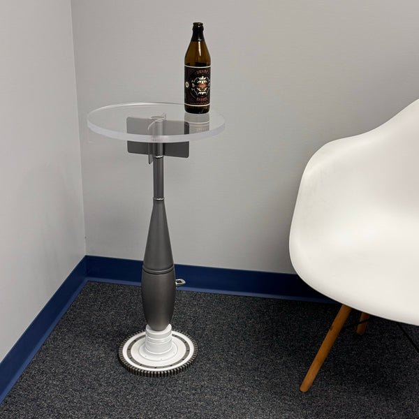 MK-76 Grumman F-14 Tomcat Screaming Eagles Navy Fighter Practice Bomb Martini Side Table