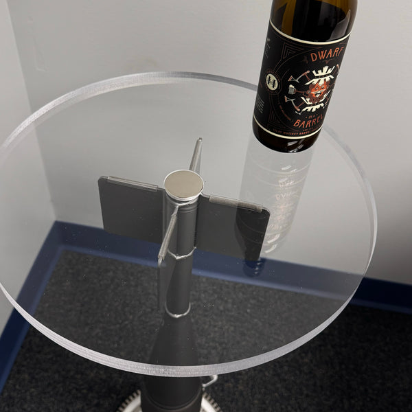 MK-76 Grumman F-14 Tomcat Screaming Eagles Navy Fighter Practice Bomb Martini Side Table